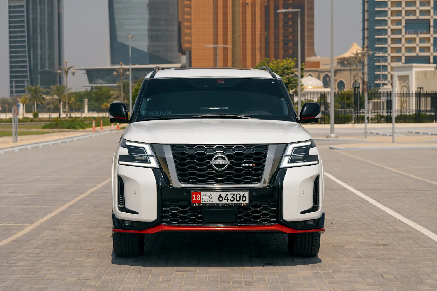 Rent Nissan Patrol Nismo 2022 White In Dubai